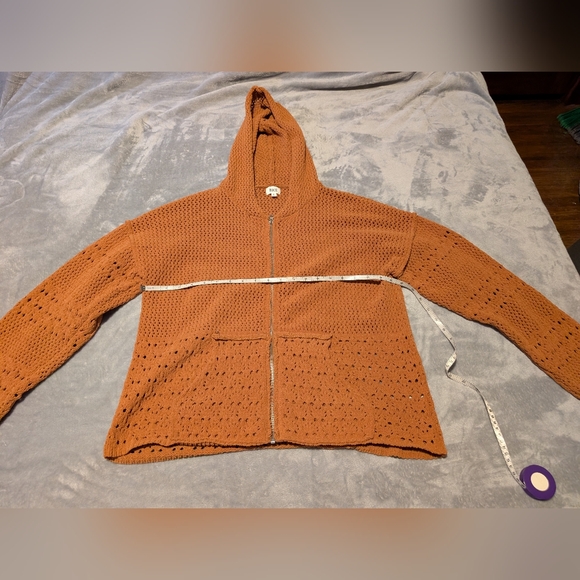 BKE Rust Zip Up - Picture 3 of 5